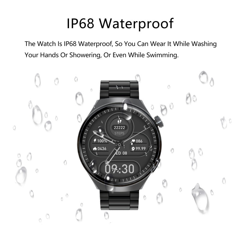 Men's Business Smart Watch – SENBONO V19 Fitness