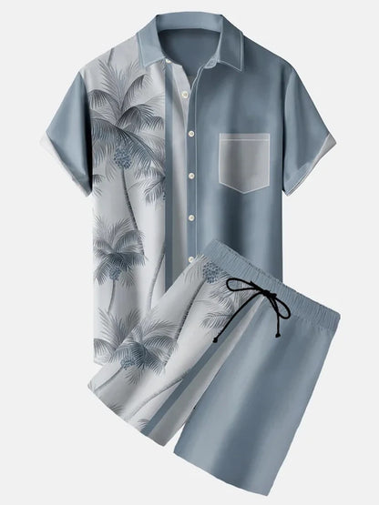 Men's 3D Printed Shirt | Casual Slim Fit Outfit