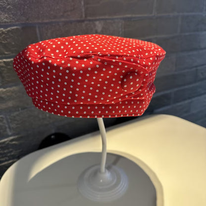 Bow Tie Strap Sun Protection Cap - Dot Pattern Baseball Hat
