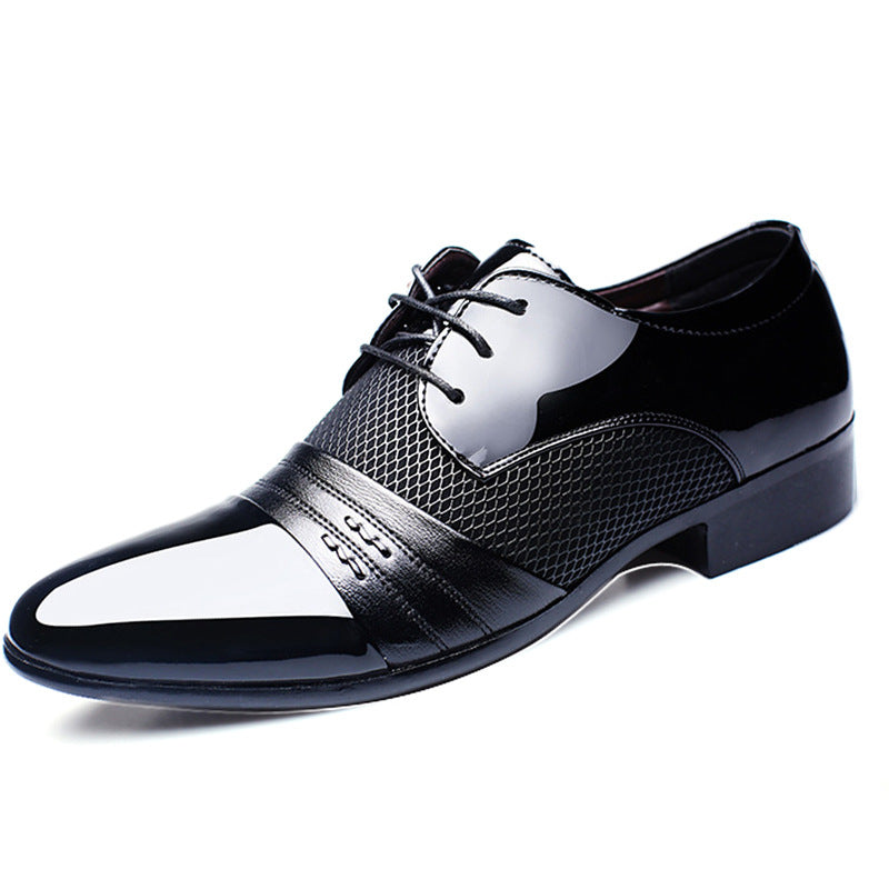 Korean Leather Shoes For Men - Fashionable Korean Style Shoes