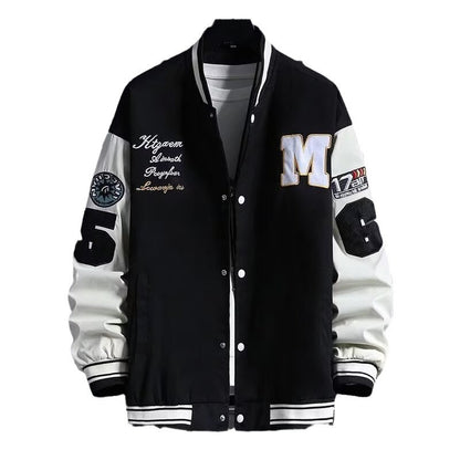 Men's Baseball Jacket | Casual Streetwear Top