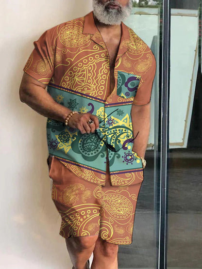 Men's 3D Printed Shirt | Casual Slim Fit Outfit