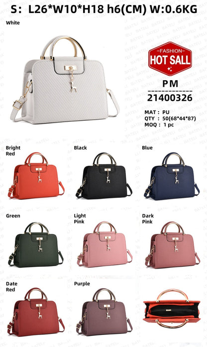 Shoulder Bag Designer Bag - Luxury Handbag for Office Ladies