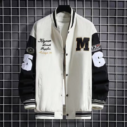 Men's Baseball Jacket | Casual Streetwear Top
