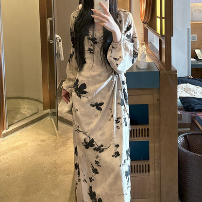 Relaxed-fit Floral-print Dress - Simple and Comfortable Style