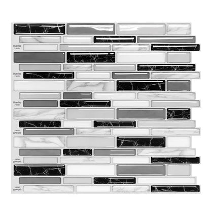 Classic Choice Wall Stickers - 10-Pack 10"x10" Peel and Stick Decor