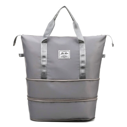 Expandable Travel Duffel Bag | Large Capacity Sports Gym Bag