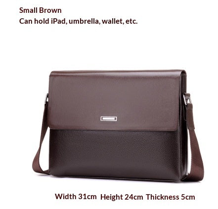 Large-capacity Leather Bag - Trendy Men's Business & Casual Satchel
