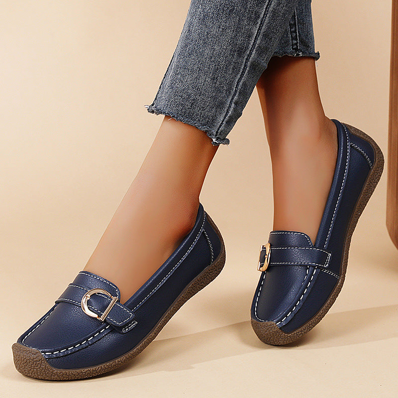 Loafers Casual Women's Soft Bottom - Comfortable Flat Shoes