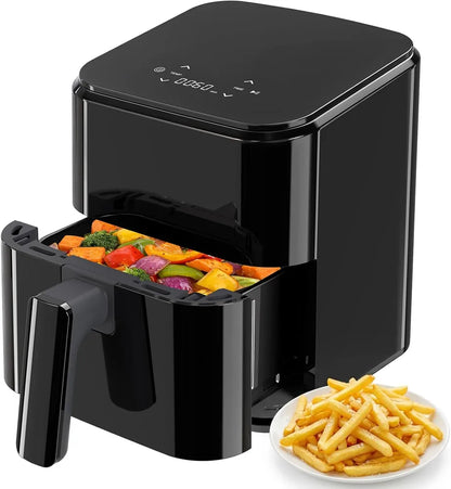 3.17 QT Digital Air Fryer - Small Air Fryer with PP Touch Panel