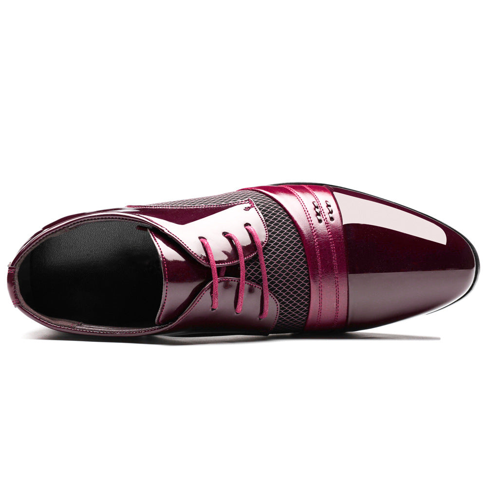 Korean Leather Shoes For Men - Fashionable Korean Style Shoes