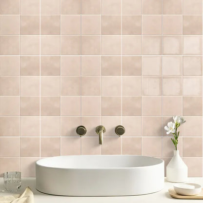 Self-Adhesive Subway Splash Wall Tiles - 10x10 Inch 10pcs Set