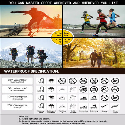 Men's Waterproof Sports Watch | Tactical Digital Watch