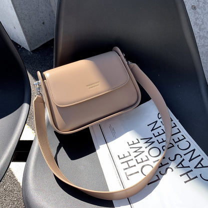 Vegan Leather Small Square Bag - Retro Fashion Women's All-Matching