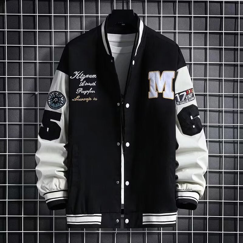 Men's Baseball Jacket | Casual Streetwear Top