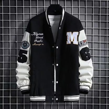 Men's Baseball Jacket | Casual Streetwear Top