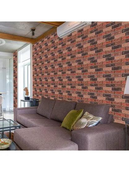 Waterproof 3D Faux Brick Wall Panels - 30pcs Peel And Stick