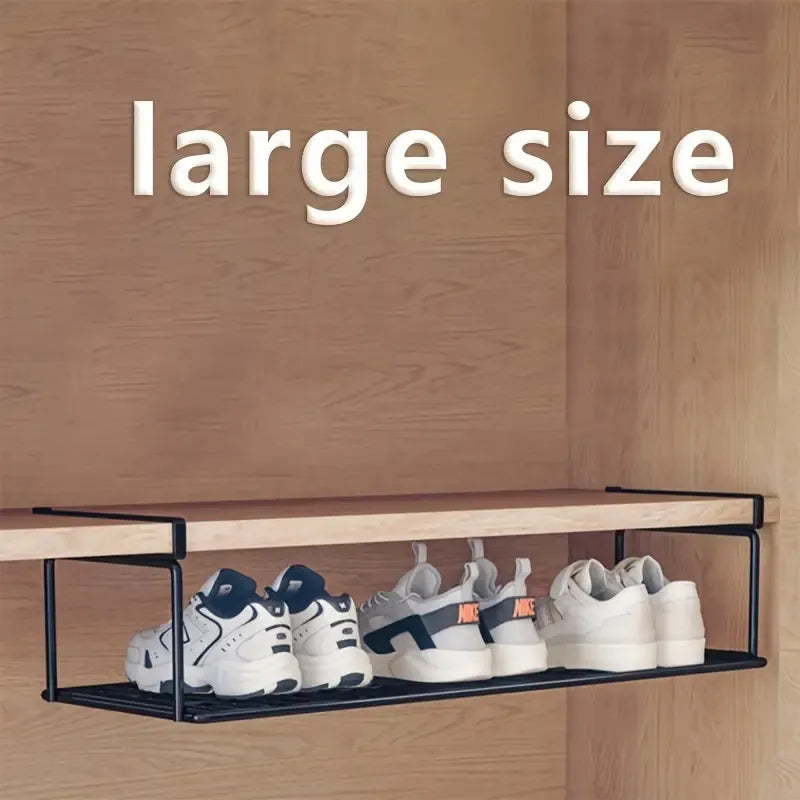 Swiss Quality Adjustable Expandable Shoe Rack - Stackable Iron