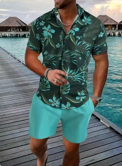 Men's 3D Printed Shirt | Casual Slim Fit Outfit