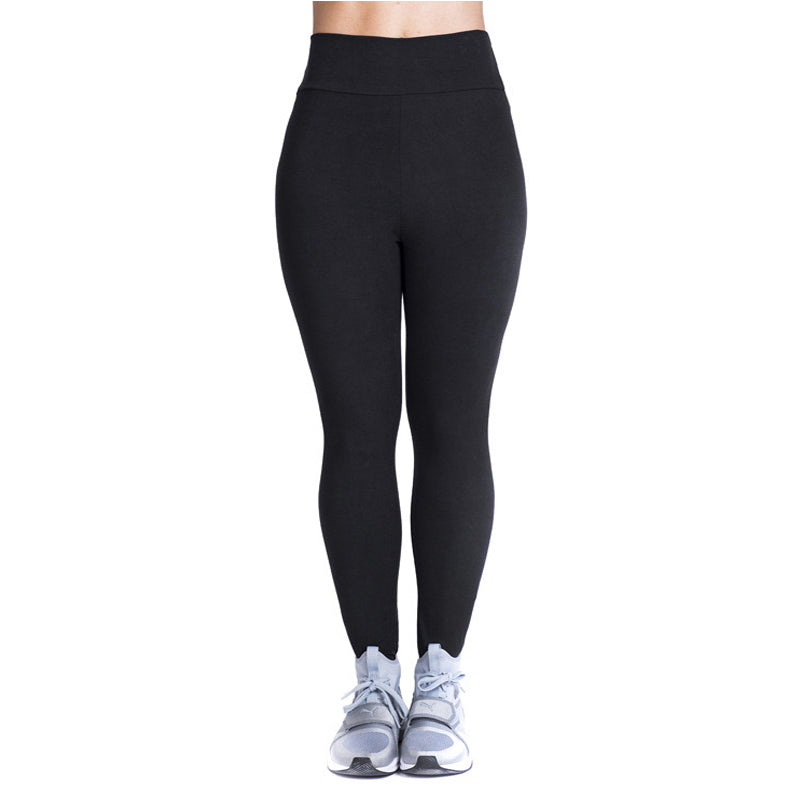 High Waisted Fleece Lined Leggings - Warm Winter Yoga Tights
