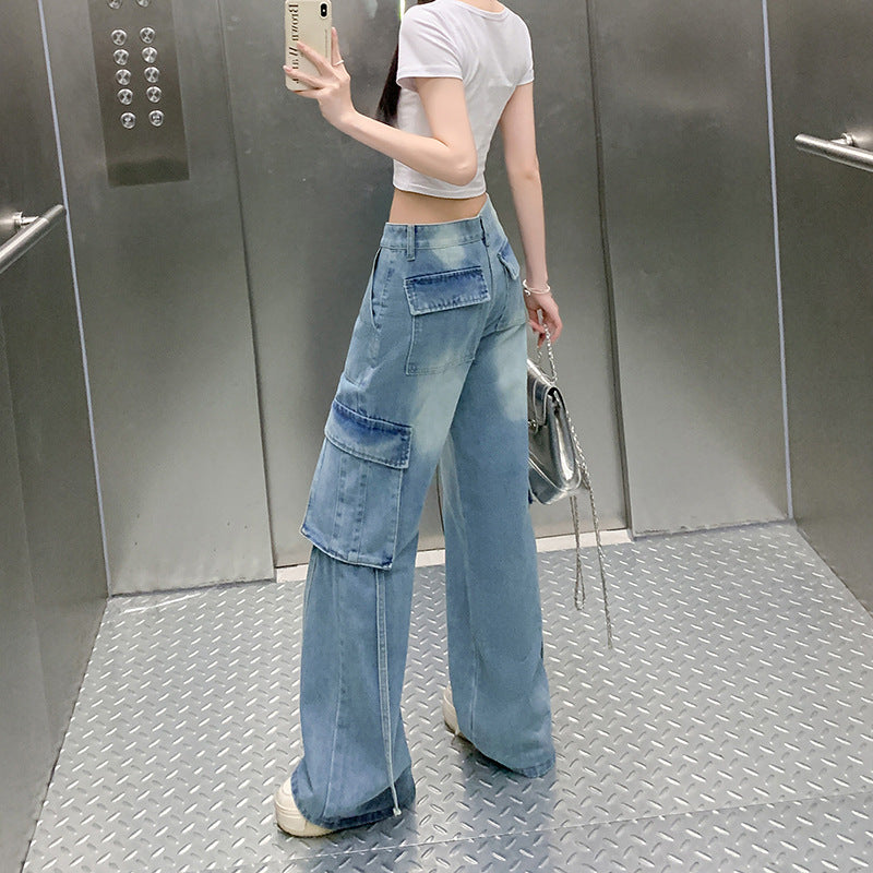 Straight-leg Floor-length Pants - Figure-flattering Style