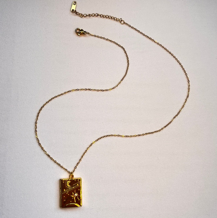 Minimalist Titanium Necklace | Women's Stainless Steel Jewelry