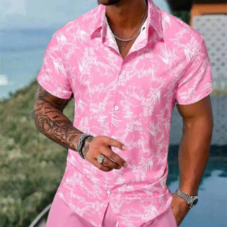 Men's 3D Printed Shirt | Casual Slim Fit Outfit