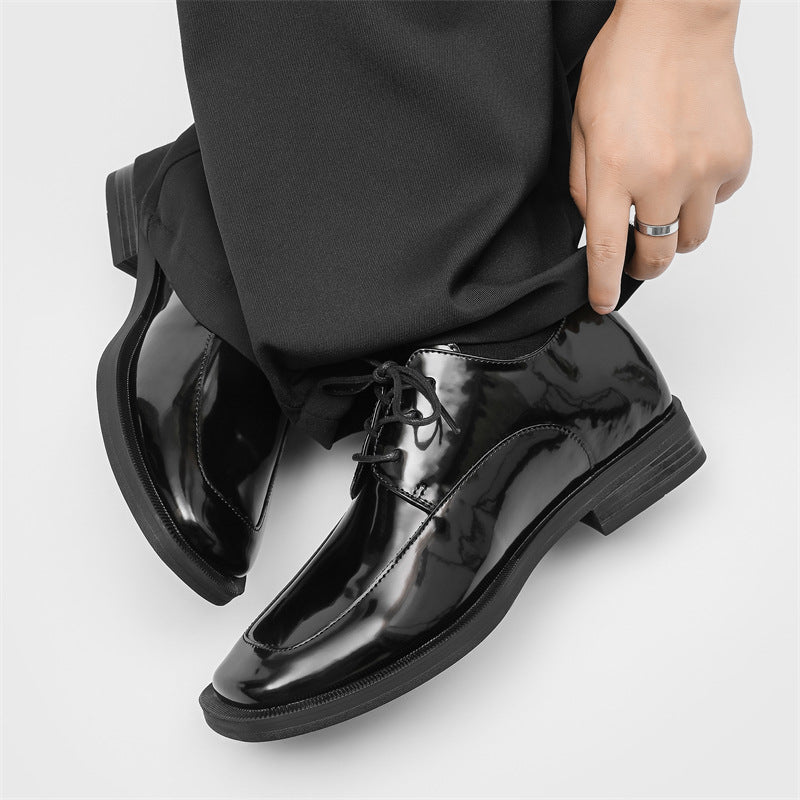 British Style Elevator Shoes - Men's Business-Casual Heels