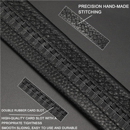 Men's Automatic Belt for Formal and Casual Work - Business Style