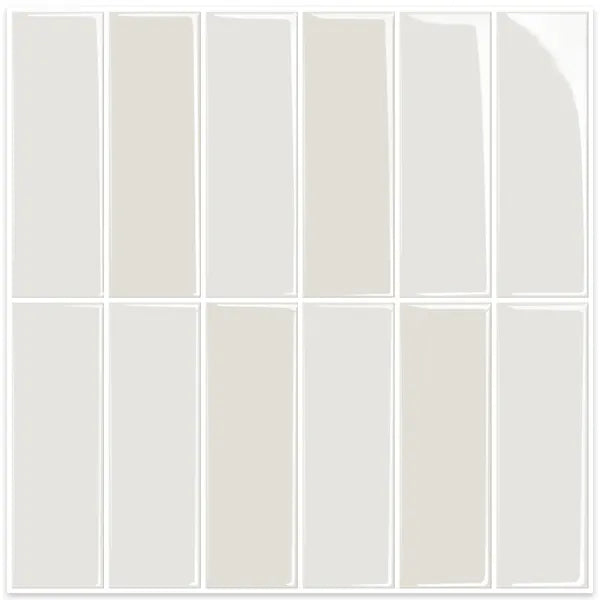 Olive Green Striped Wall Stickers