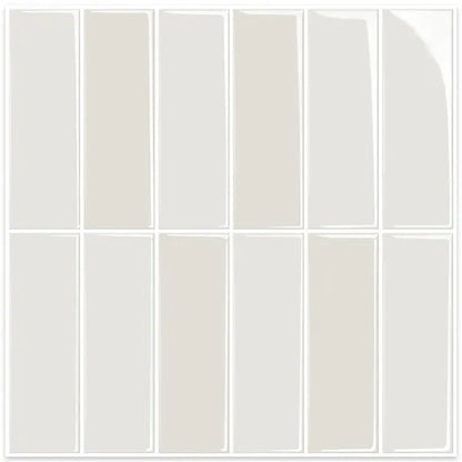 Olive Green Striped Wall Stickers