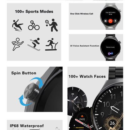 Men's Business Smart Watch – SENBONO V19 Fitness