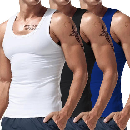 Men's Short Sleeve Three-Piece Set - Spring & Summer Multi-Color