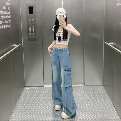 Straight-leg Floor-length Pants - Figure-flattering Style