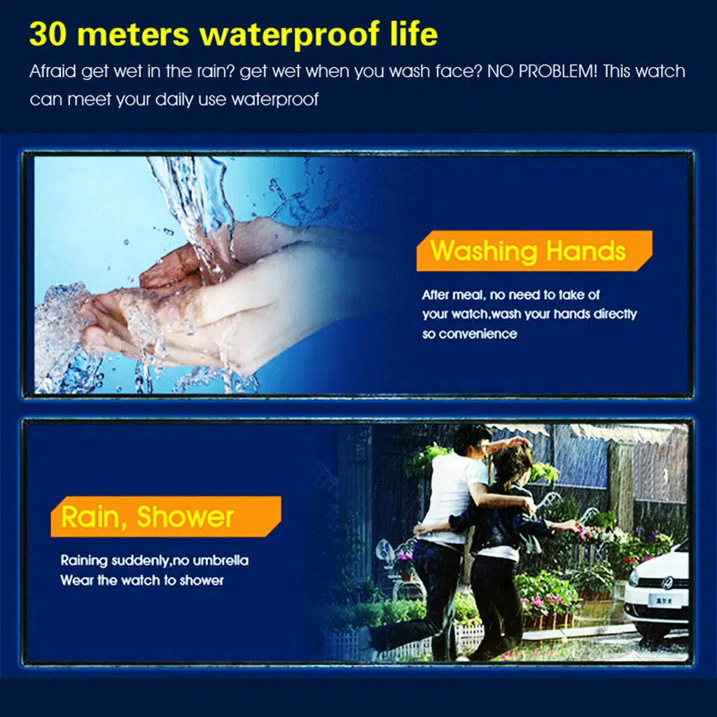 Men's Waterproof Sports Watch | Tactical Digital Watch