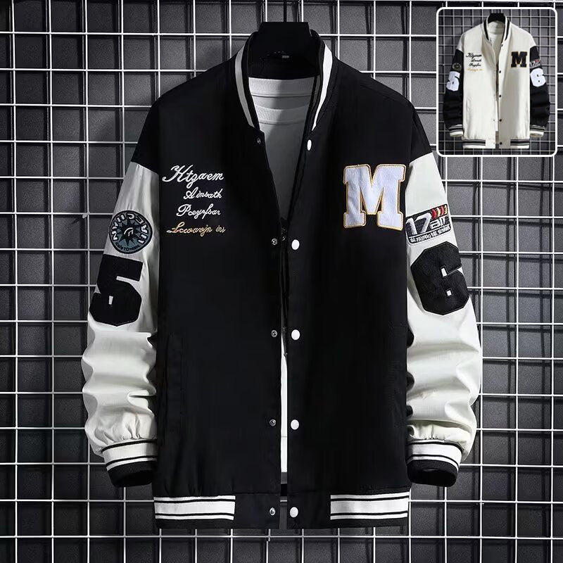 Men's Baseball Jacket | Casual Streetwear Top