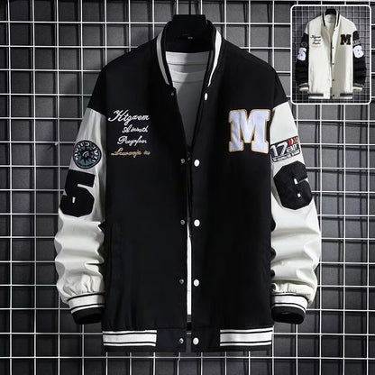 Men's Baseball Jacket | Casual Streetwear Top