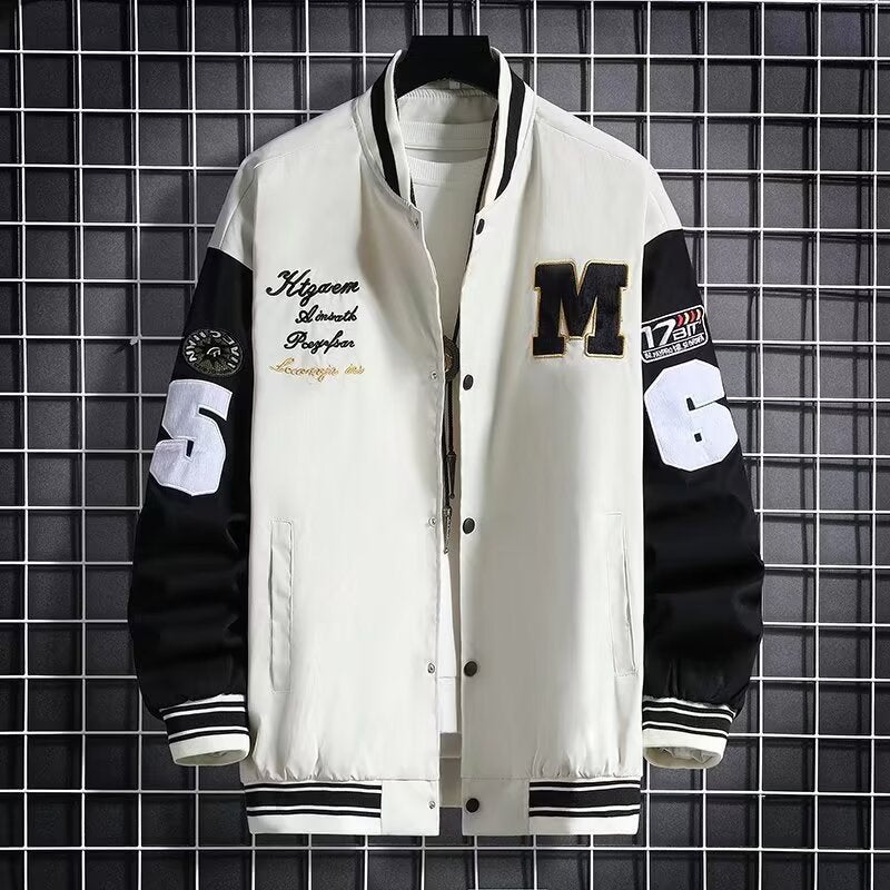 Men's Baseball Jacket | Casual Streetwear Top