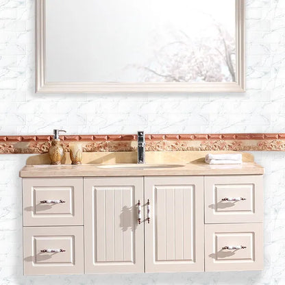  Vintage 3D Self-Adhesive Backsplash Wall Tiles - 10-Pack 12x12 Inch