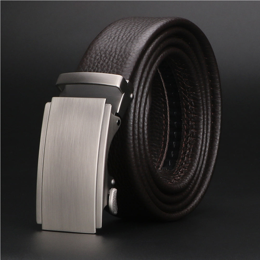 Men's Automatic Belt for Formal and Casual Work - Business Style
