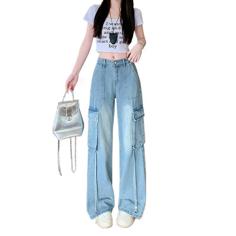 Straight-leg Floor-length Pants - Figure-flattering Style
