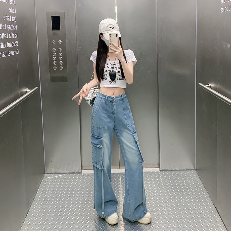Straight-leg Floor-length Pants - Figure-flattering Style