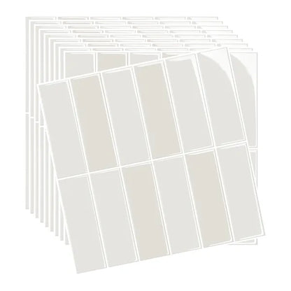 Olive Green Striped Wall Stickers