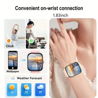 Smart Fitness Watch | Call, Health & Activity Tracker