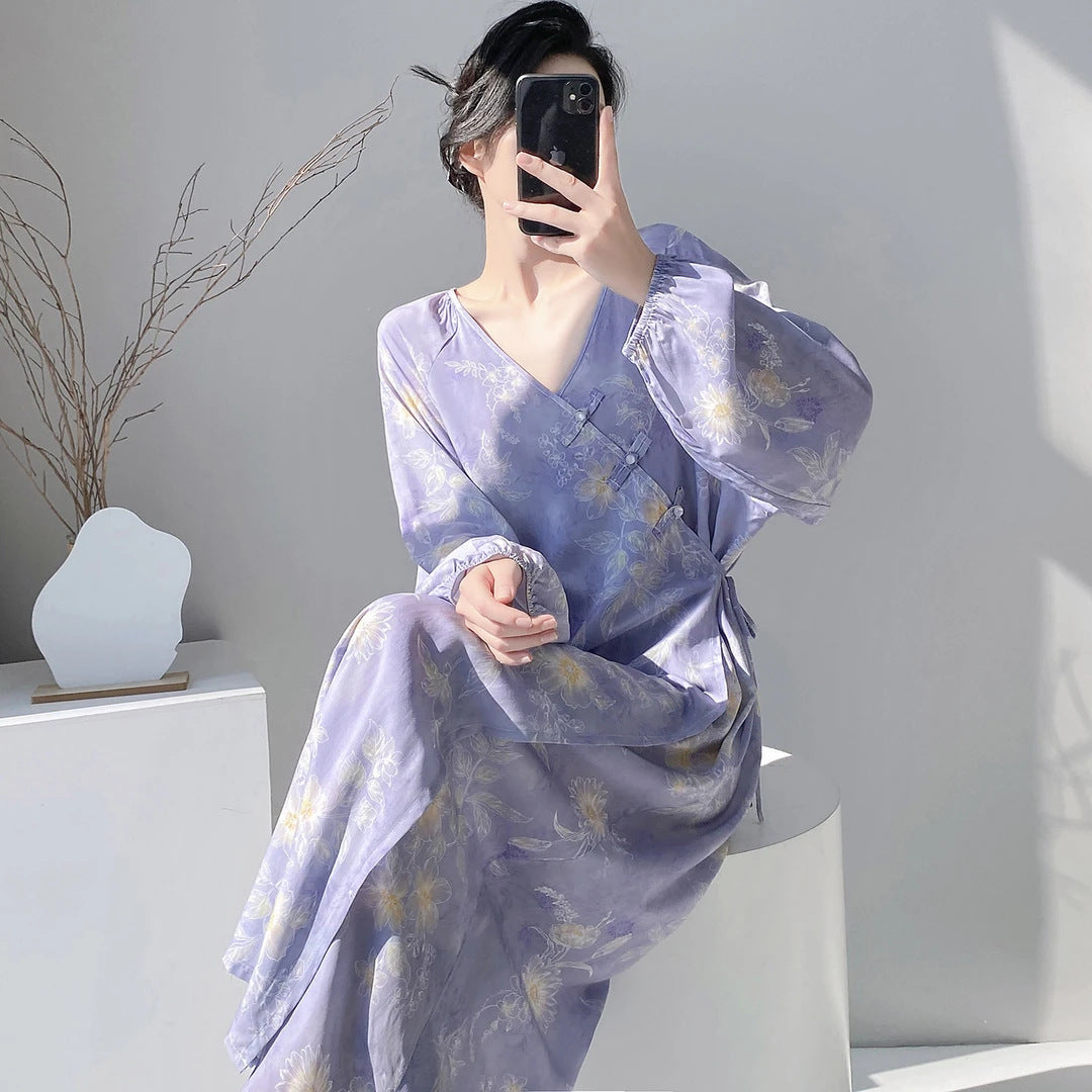 Relaxed-fit Floral-print Dress - Simple and Comfortable Style
