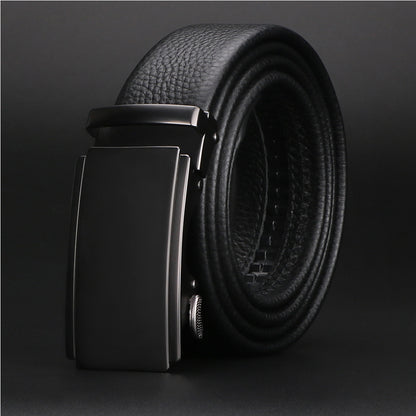 Men's Automatic Belt for Formal and Casual Work - Business Style