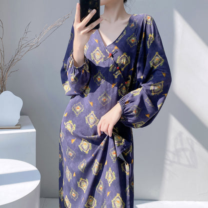 Relaxed-fit Floral-print Dress - Simple and Comfortable Style