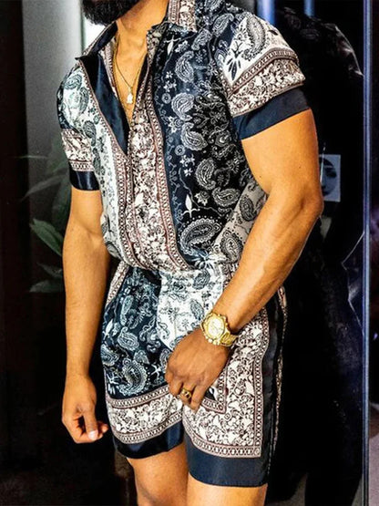 Men's 3D Printed Shirt | Casual Slim Fit Outfit